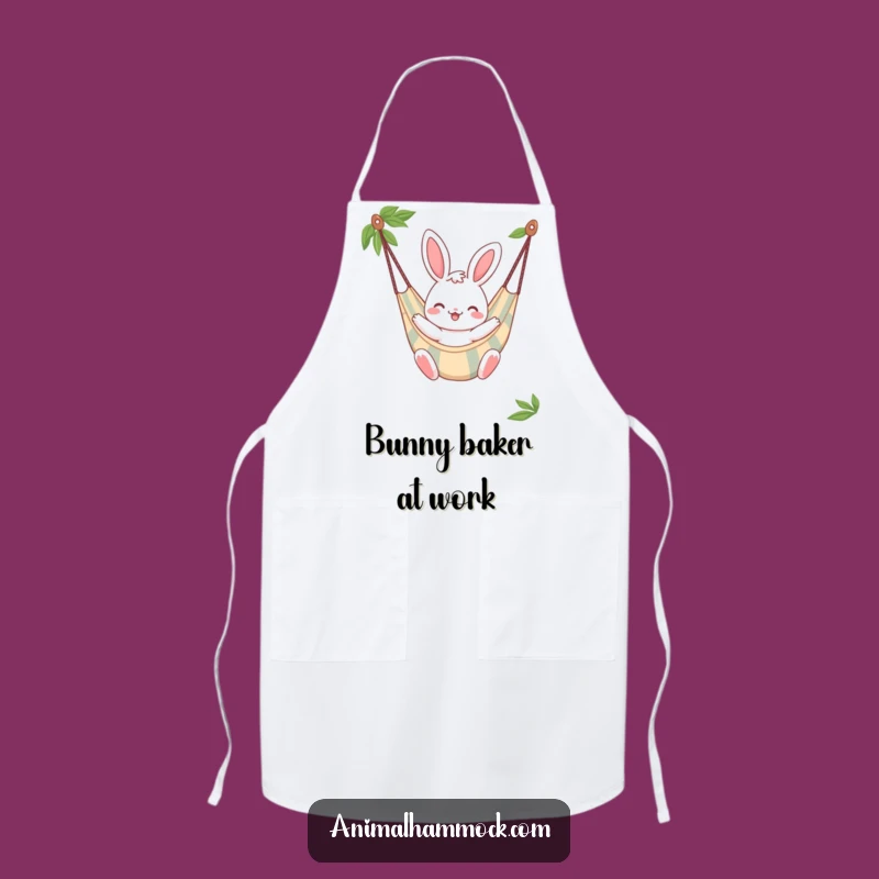 Funny Bunny Hammock Apron: Chef Bunny for Kitchen Fun