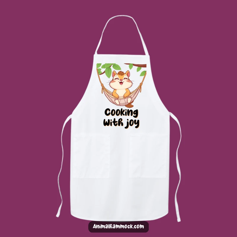Funny Chipmunk Hammock Apron: Cook with Delightful Giggles and Style