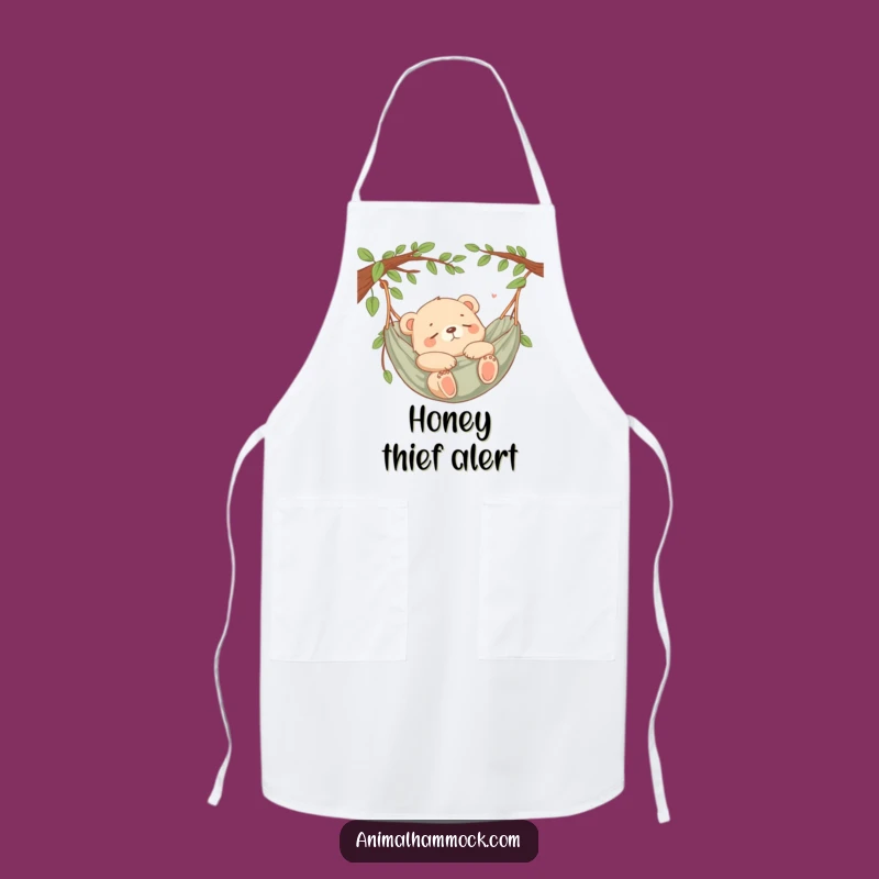 Funny Bear Cub Nap Apron: Cook with Calmness and Comedy, a Perfect Funny Gift