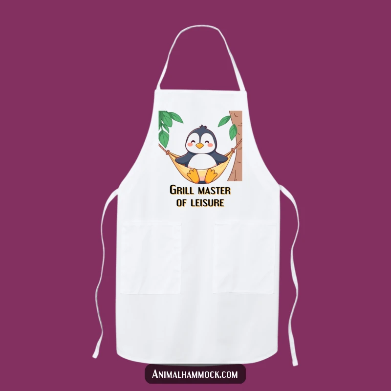 Funny Penguin Hammock Apron: Cook with Proud Style - A Hilarious Funny Gift