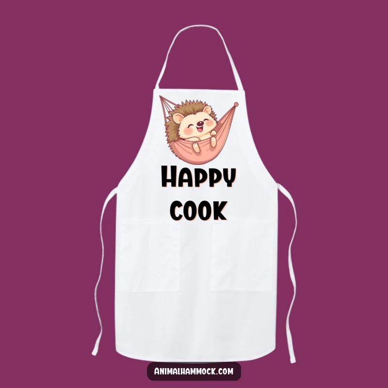Funny Hedgehog Hammock Apron: Cook with Giggles! Hilarious Kitchen Protection!