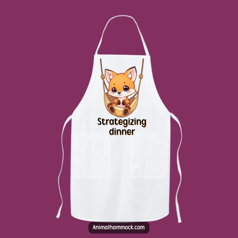 Funny Fox Hammock Apron - Kitchen Intrigue & Hilarious Chef Gift