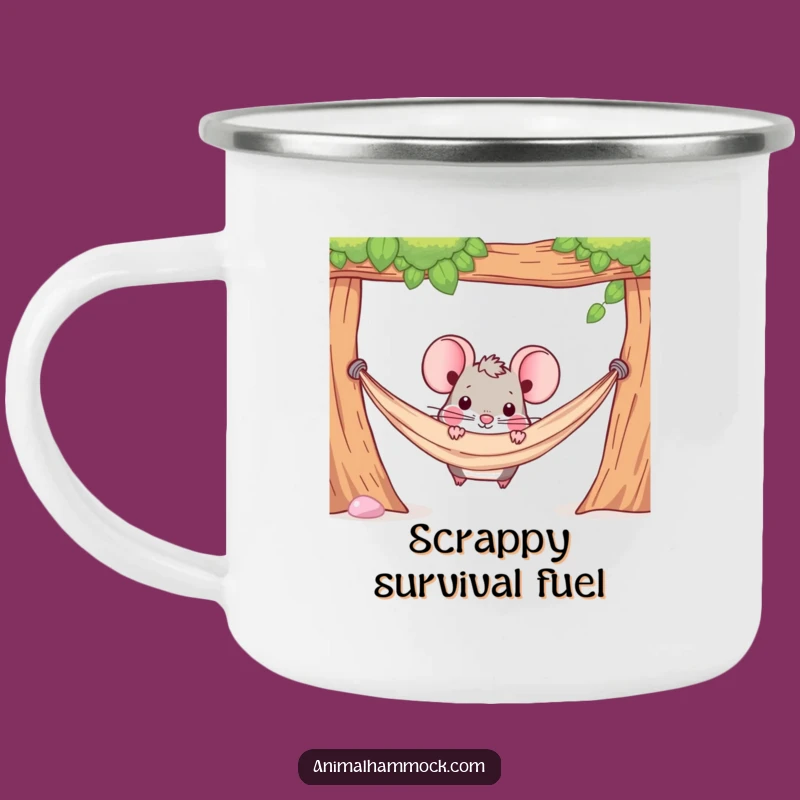 Funny Mouse Hammock Camping Mug: Determined Outdoors - The Best Funny Gift