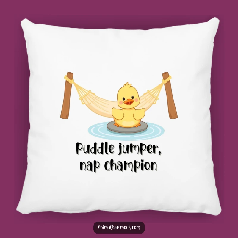 Comfy Funny Duckling Hammock Pillow: Cuddle Up with Cute Humor