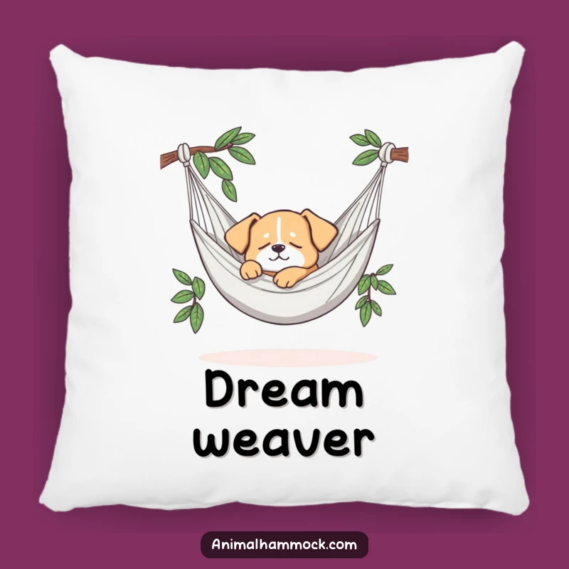 Funny Dog Hammock Pillow: Cuddle Up with Sweet Dreams and Hilarious Comfort!
