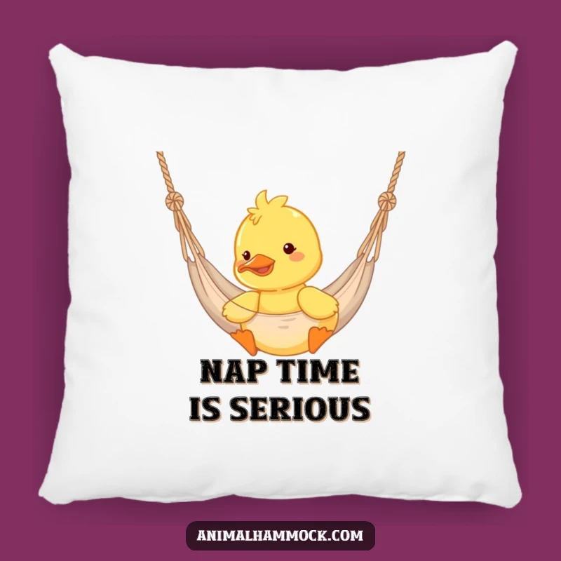 Funny Duckling Hammock Pillow: Cozy Bouncing Comfort, Perfect Decorative Gift