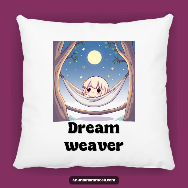 Funny Hammock Stargazer Pillow: Cozy Cute Character Comfort, Perfect Funny Gift Accent