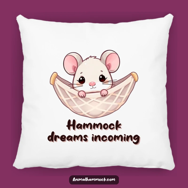 Funny Mouse Hammock Pillow: Cozy Comfort with Cute Rodent Relaxation