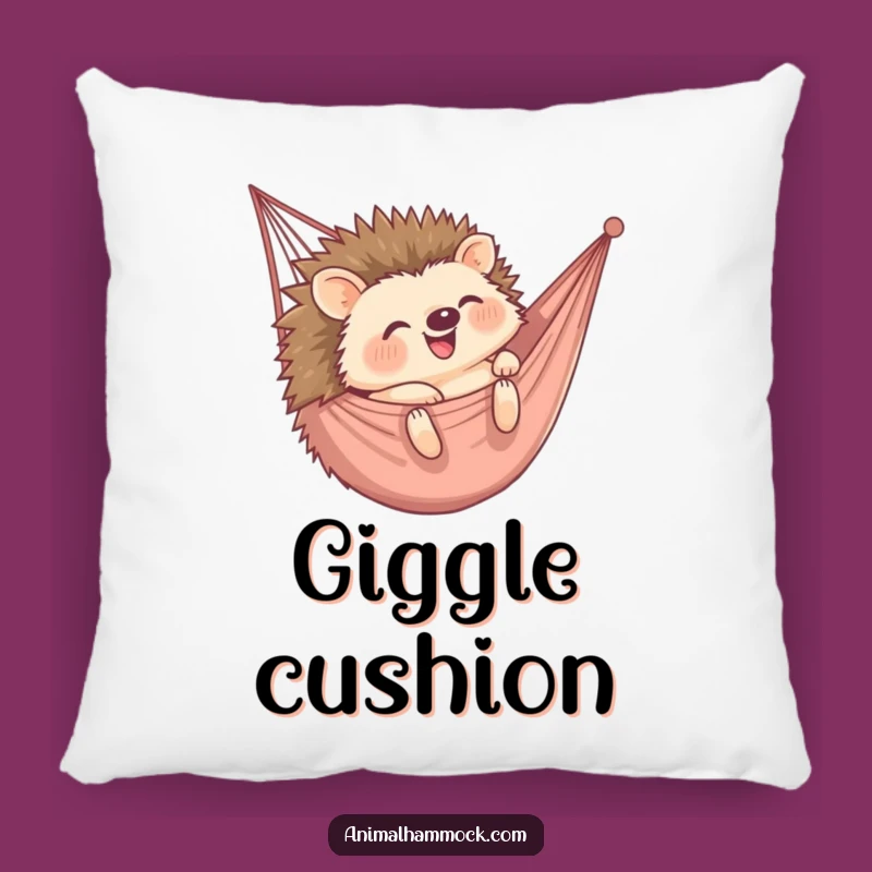 Funny Hedgehog Hammock Pillow: Cuddle Up with Giggles and Hilarious Comfort!