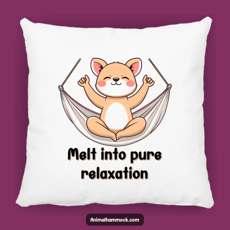 Funny Yoga Animal Hammock Pillow - Comfy Gift for Restorative Poses!