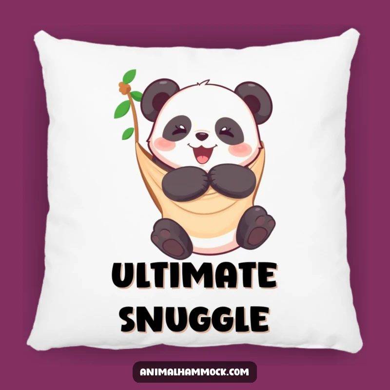 Funny Panda Hammock Pillow: Cuddle Up with Ultimate Joy and Hilarious Comfort!