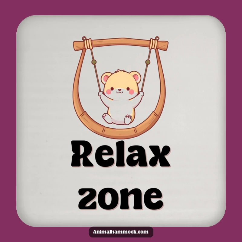 Funny Animal Hammock Coaster: Small Critter Swing Protection, Charming Funny Gift