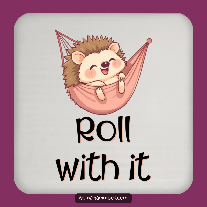 Funny Hedgehog Hammock Coaster: Protect Surfaces with This Hilarious Giggles!