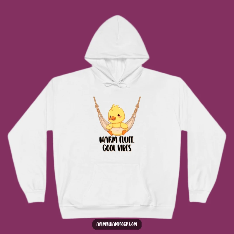 Funny Duckling Hammock Hoodie: Cozy Bouncing Bird, Perfect Warm Gift