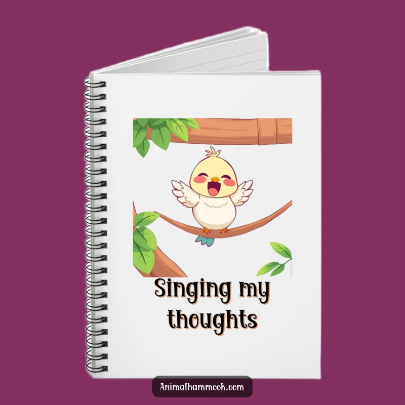 Funny Bird Hammock Notebook: Jot Down Ideas with Delight - Great Funny Gift