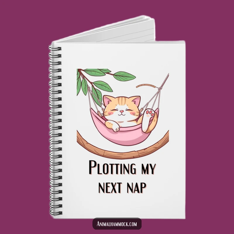 Funny Cat Hammock Notebook: Jot Down Ideas with Comedic Flair