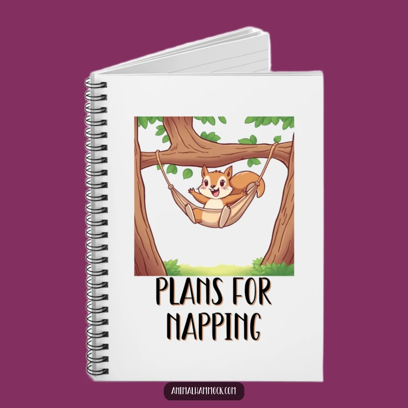 Funny Squirrel Hammock Notebook: Jot Down Your Wild Ideas in This Hilarious Journal!