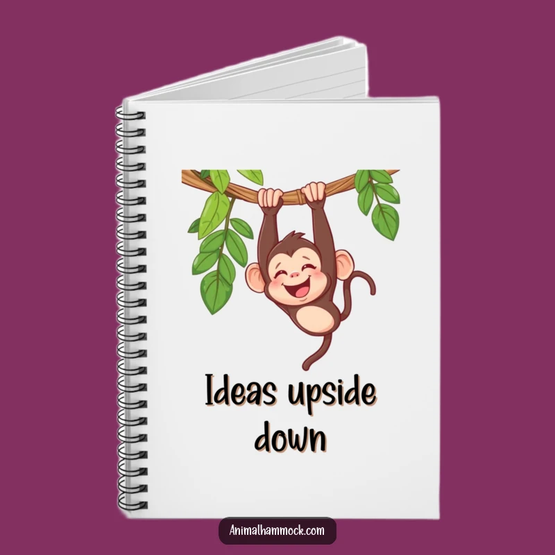 Funny Monkey Hammock Notebook: Giggles & Ideas, Perfect Funny Gift Journal