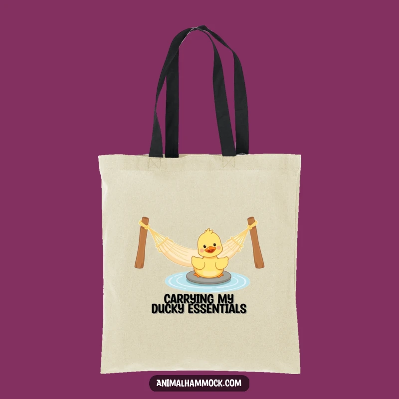 Funny Duckling Hammock Tote Bag: Carry Your Joyful Adventure