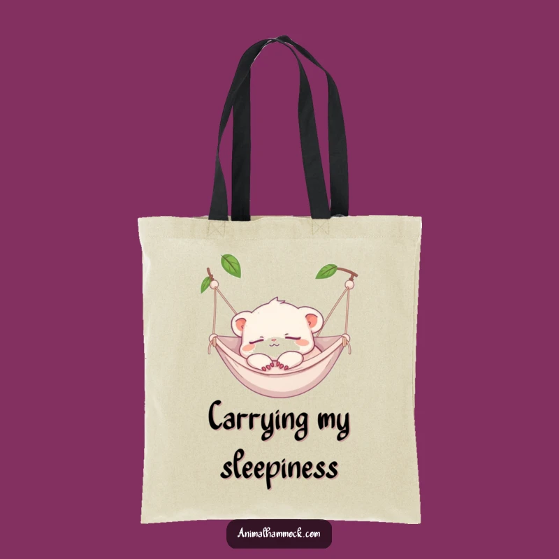 Funny Hammock Napper Tote Bag - Gift for Carrying Your Chill!
